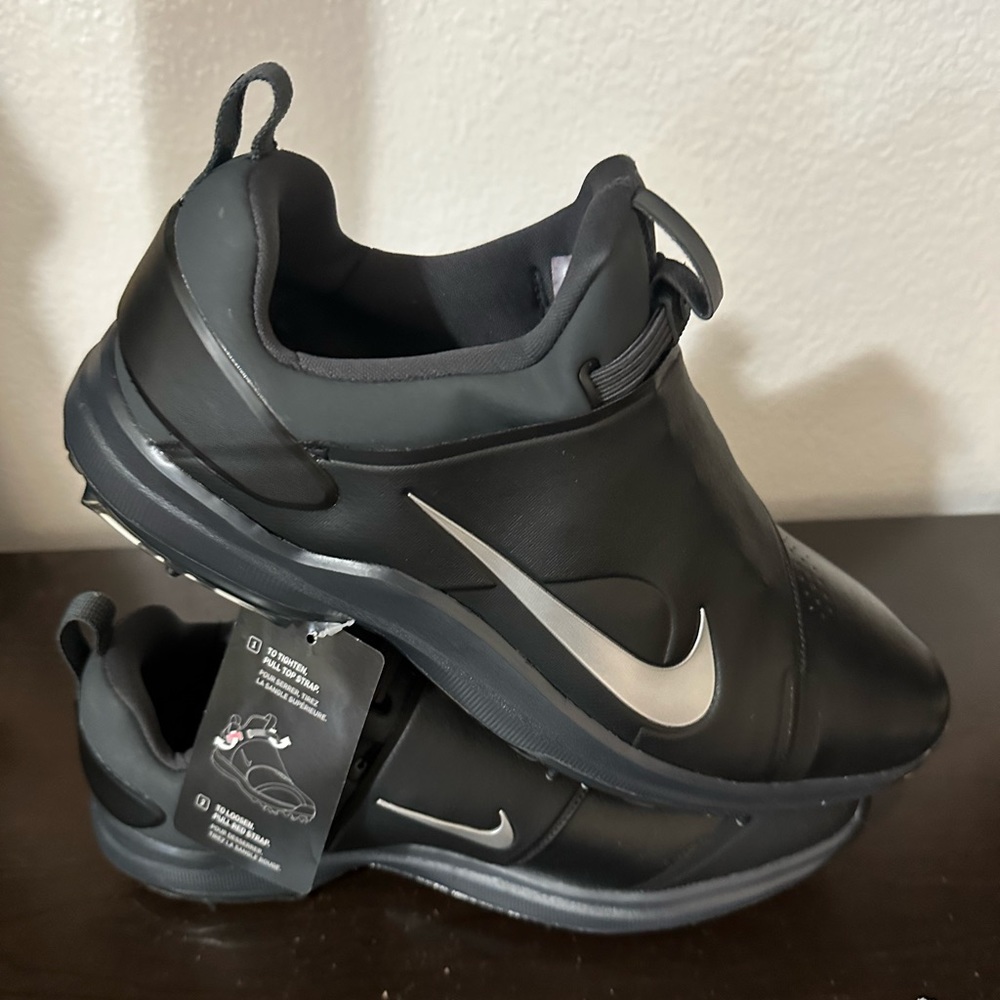 Nike Tour Premiere Golf Fast Fit PGA Black Silver AO2241-002 Men's Size 11.5